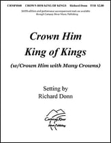 Crown Him King of Kings/Crown Him with Many Crowns TTB choral sheet music cover